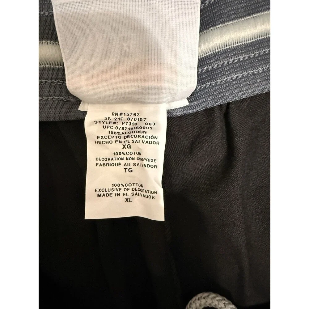 Champion Authentic Athleticwear Mens Black XL Cotton Sweatpants Drawstring p7310 - Picture 5 of 5